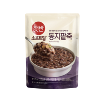 햇반 소프트밀 동지팥죽 420g 8입