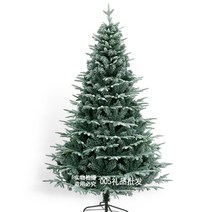 북유럽 조형물 대형 트리 공원 야간 포토존 남대문 시장 하얀 모조 눈나무 PE 눈꽃 설경 크리스마스 장식, 1.2m고급PE트리