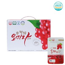 평창 오미자 파우치 120ml x 20개(선물세트) 오미자주스