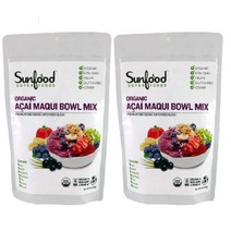 Sunfood 썬푸드 아사이 마키 볼 믹스 170g 2팩, 2개