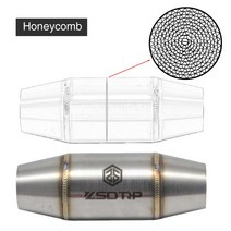 SCL MOTOS 오토바이 35mm 스테인레스 스틸 배기 파이프 머플러 촉매 확장 챔버 CRF RMZ KT YZF KXF