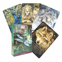 매트 자동차펫 러그 화이트 세이지 타로 세트 78 장 포켓 사이즈 자동차드 성인용 영어 PDF 가이드북 포함, [06] 51PCS TS98