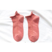 당뇨양말 무압박양말 1 쌍 면 여성 소녀 노 쇼 양말 메쉬 통기성 가장자리 느슨한 귀여운 캔디 컬러 일본식 하라주쿠 발목 당뇨병 양말
