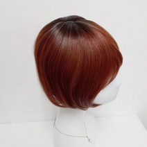 자연스러운 정수리 탑커버 부분 가발 애플망고, 더블프렌치사, 04다크브라운
