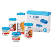 락앤락 인터락 5종 냉장고 정리용기 INL301S5, 1세트