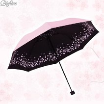 [블루피오레] 파스텔톤 벚꽃 암막 양우산 BFU015
