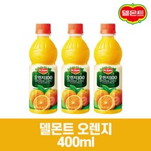 델몬트 오렌지주스 400mlx40펫