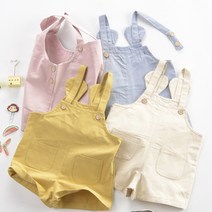 앨리홈 러브하프멜빵팬츠