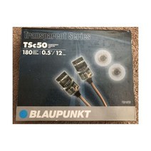 블라우풍트 벨로시티 트랜스 페어런트 TSc50 1/2” Tweeters W/크로스오버s NOS Oldschool