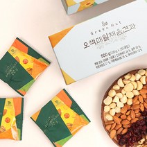 오색매일채움견과 20g 25봉입, 25개