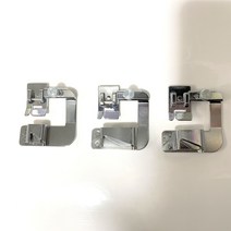 행복바느질 가정용 미싱노루발(원터치) 말아박기 노루발 3종세트