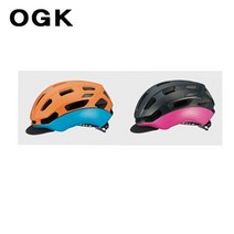 OGK 이월한정 KOOFU 도시 스타일 헬멧 글로스베, 리치마젠타 LXL
