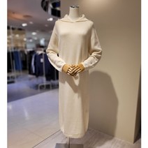 더히스토리 홀가먼트 니트 후드 원피스(TMWCOP01)