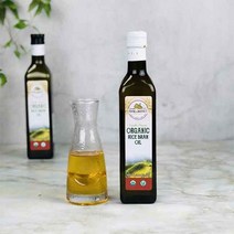 팜투마켓 유기농 압착 현미유(비정제) 500ml