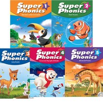 투판즈 Super Phonics 1 2 3 4 5 SB+WB Set, Super 3 (SB+WB)Set