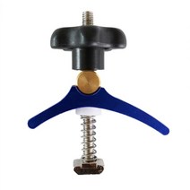 티트랙 T트랙 슬라이더 프로파일 목공 게이지50lb t 너트 t 레일 클램프 248, 20 블루, 1개