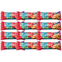 오리온 그래놀라 유산균바, 420g, 12개