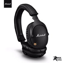 이어링 무선 블루투스 Marshall-Monitor II ANC 진정한 소음 감소 헤드셋 서브 우퍼 접이식 음악 스포츠 게임, [01] Black