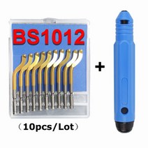 구리 알루미늄 강철 플라스틱 목재 고무 BS1010 BS1018 BK3010 NB1000 용 커터 핸들 버 트리밍 나이프와 디버링 도구, [02] BS1012 x NB1000