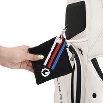 라운딩 준비물 캐디 용품 골프공 수건 릴와이어 타월, 라인