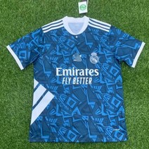 21-22 레알마드리드 트레이닝 유니폼 상의