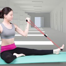 실내 요가 필라테스 스트레칭 트레이너 홈트운동기 근육이완 허리살 유연성, 그린