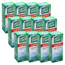 옵티프리 익스프레스 렌즈세정액, 15EA+렌즈케이스2개, 120ml