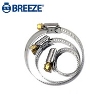 미제호스반도 호스밴드 브리즈 BREEZE 호스클램프 낱개판매, 62104 (105-178mm)