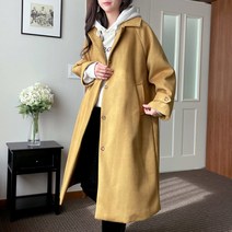 수키 컨버터블칼라 뒤트임단추 울롱코트 1109513