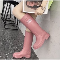 여성용 롱 레인부츠 장마철 필수 아이템