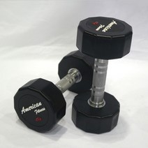 아메리칸12각덤벨 3kg 4kg 5kg 6kg 7kg 8kg 10kg~ 18kg 19kg, 7kg(낱개)