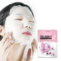 헬스 콜라겐 마스크팩(10매) 아이 썬크림 관절 효도 선물 추석 스쿨, 1.콜라겐마스크팩(10매)