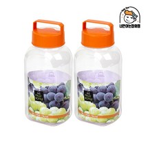 락앤락 과실주병 2.8L x 2개 담금주병 수제청병 매실청용기, 단품