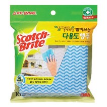스카치브라이트 빨아쓰는 다용도 행주, 10개입, 1개