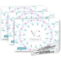 고농도 비타민 C 3000mg 영국산 함유율 96% 보충제 분말 스틱 VC(부이시) 30포(2상자 세트) 81027, one option, 30포 (x 2)