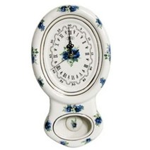 도자기 벽시계 사무실 가정 인테리어 벽걸이 시계, 단품