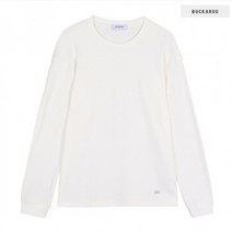 버커루 남성 16수 슬럽와플 베이직 라운드 티셔츠(B215TS380PO)