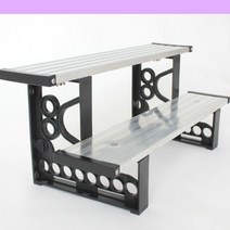난거치대 난받침대 난다이 화분벤치 화분선반대 600, 화이트
