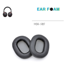 소니 MDR-1RBT 이어패드 헤드폰 커버 헤드밴드 솜 가죽 패드 교체, 이어패드(블랙)H120