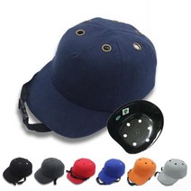 안전 모자 헬멧 야구 모자 스타일 hard hat for work factory head protection work safety summer, 진한 파란색