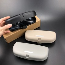 벤츠 스마트/재규어/볼보/랜드로버/SAAB 선 바이저 안경 홀더 케이스, 블랙