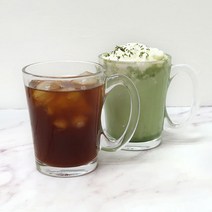 홈카페 인기만점 이쁜 유리컵세트, 6개, 엘사 러블리 머그 315ml