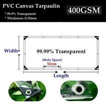 포장마차비닐 붕어빵 천막 노점 가림막 방풍 대형, 0.9mx0.9mm, 0.35mm Tarp