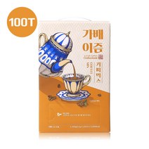 레귤러 커피믹스 100T 가배이즘-고급스틱커피 YTN 연합뉴스 채널A 등 TV광고중 강철부대 협찬, 100ea
