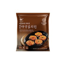사옹원 부침명장 바삭하게부쳐낸 한입아삭 김치전300g (냉동) 냉동전/명절전/차례 부침개 아이스박스포장, 2개