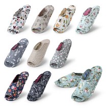 스테비 퀼트 면실내화 플라워네이비 어린이집 선생님 유치원 교사 덧신