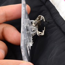 집게이름표 소량사원증제작 교복명찰 학생명찰제작 대용량, 제품선택