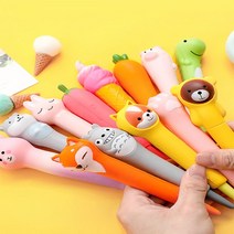 말랑말랑 스퀴시볼펜 찹쌀떡 중성펜 20종 컬렉션, 09. 당근