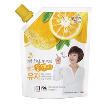 꽃샘 별난알맹이 유자차 1kg, 1개