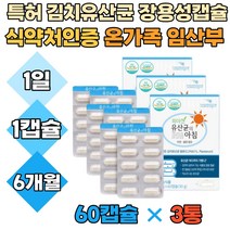 200억 유산균 락토바실러스 가세리 프로바이오틱스 LGG 람노서스 프락토올리고당 장용성 코팅 캡슐